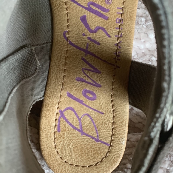 Blowfish Malibu wedge sandals - size 7.5 - Picture 9 of 15
